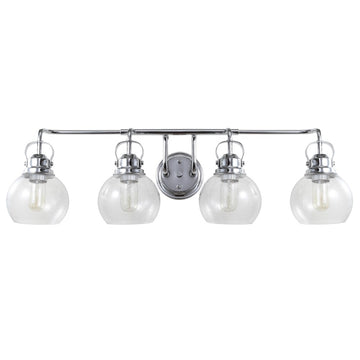 Shirley Metal/ Bubbled Glass Vanity Light - JONATHAN Y